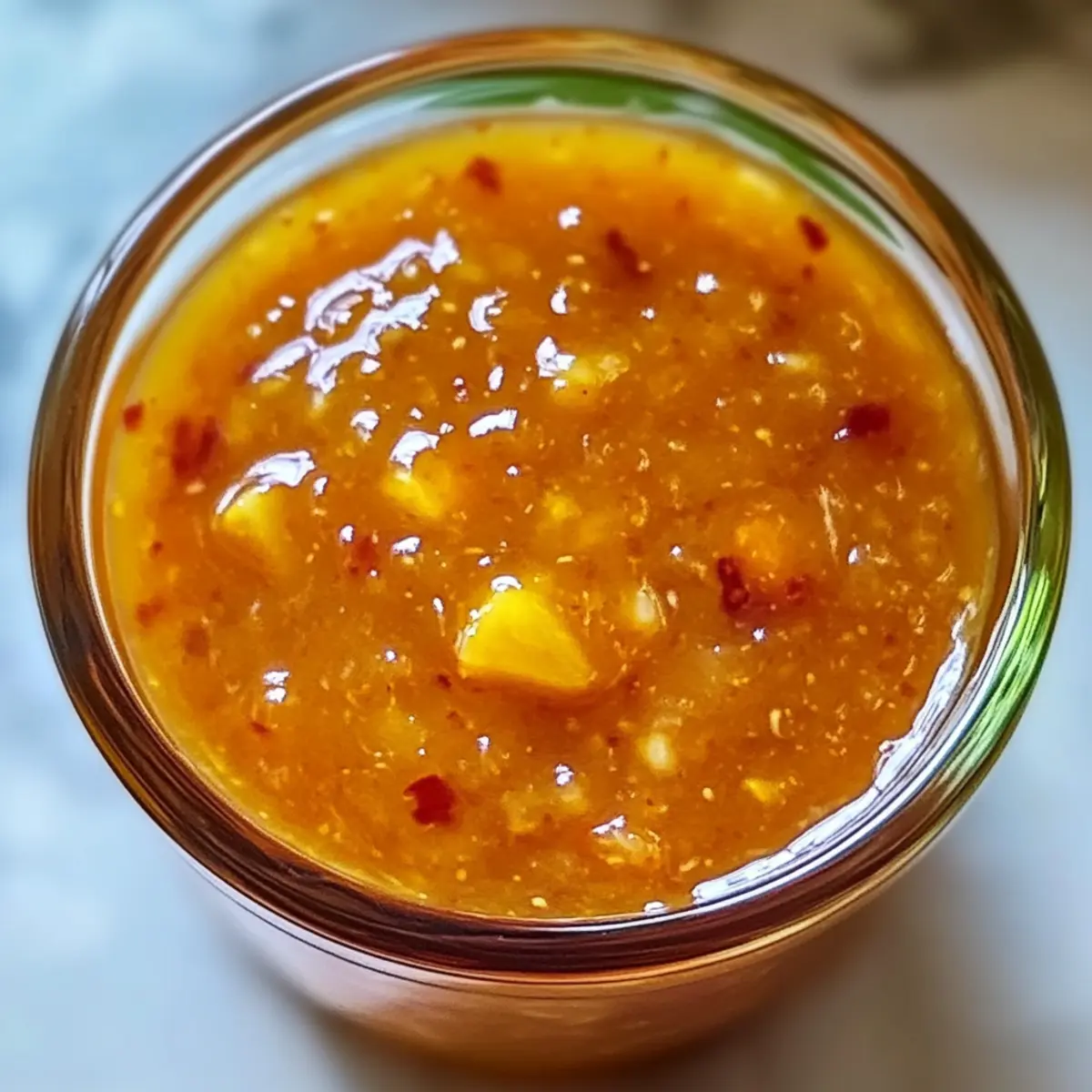 Ananas Habanero scharfe Soße für jeden Anlass