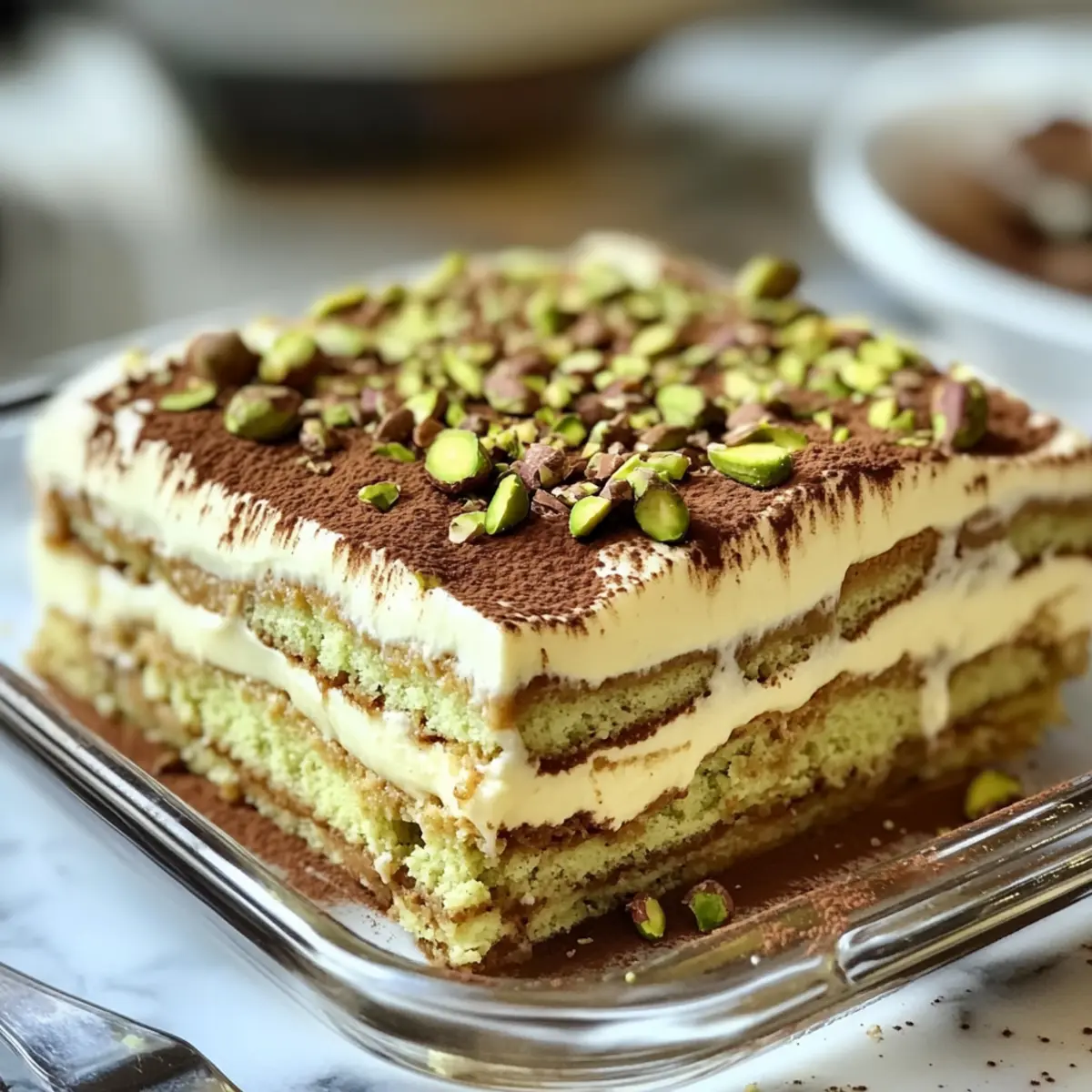 Pistazien-Tiramisu: Das no-bake Dessert für Genießer