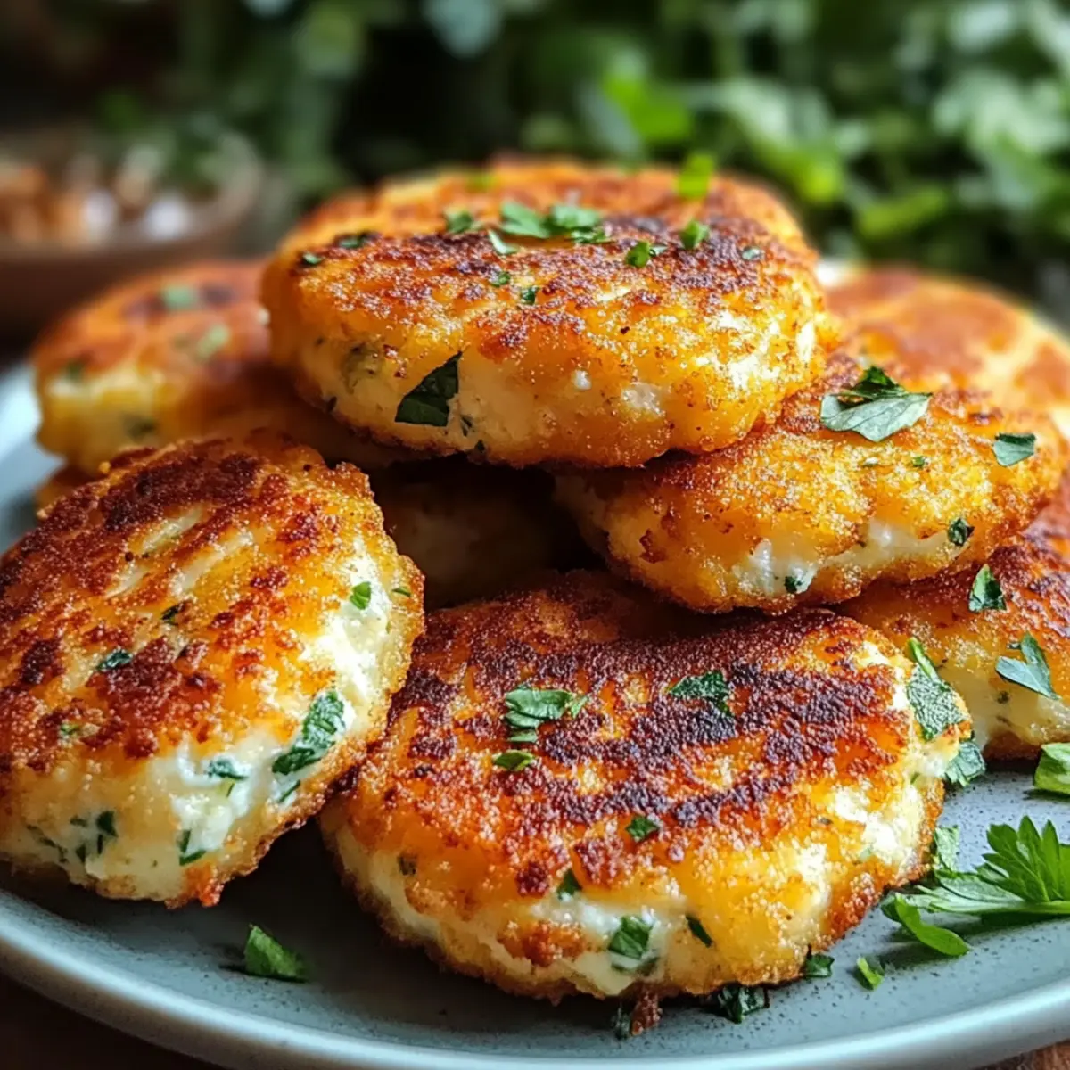 Proteinreiche Hüttenkäse-Taler für deinen Snack-Hunger
