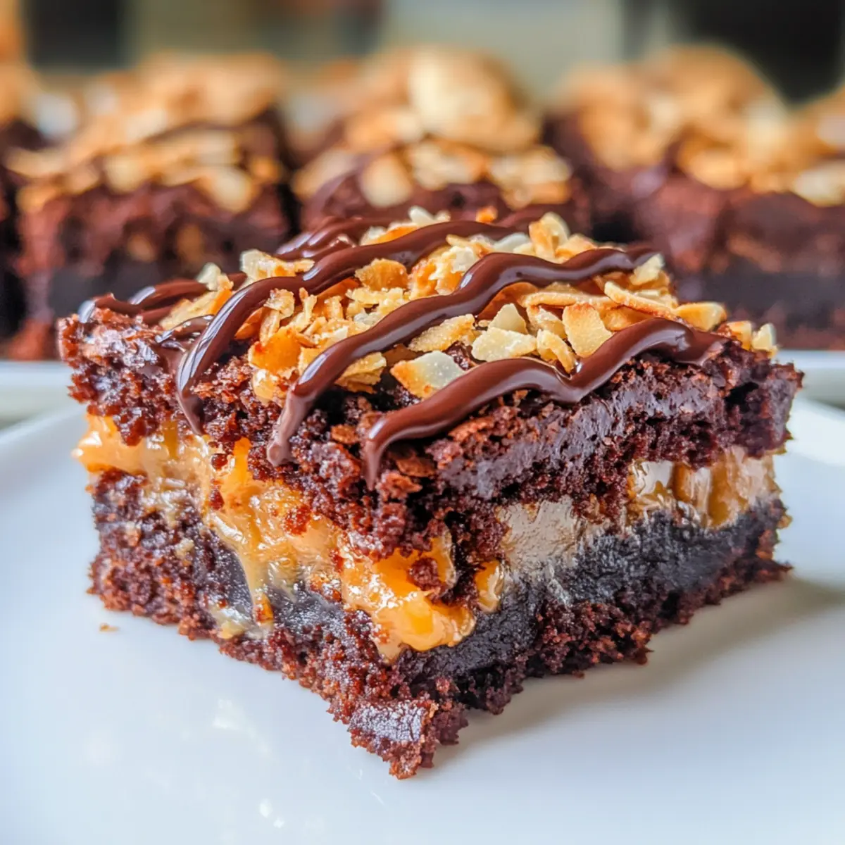 Samoa Brownies – Der ultimative Schokoladengenuss