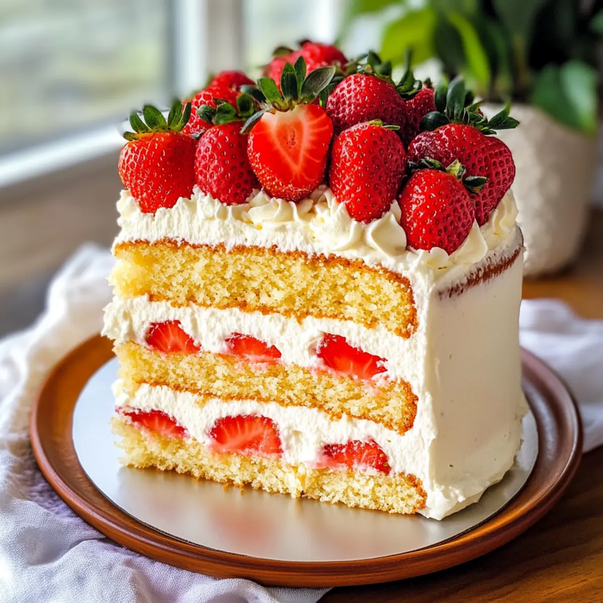 Erdbeertorte für perfektes Sommervergnügen