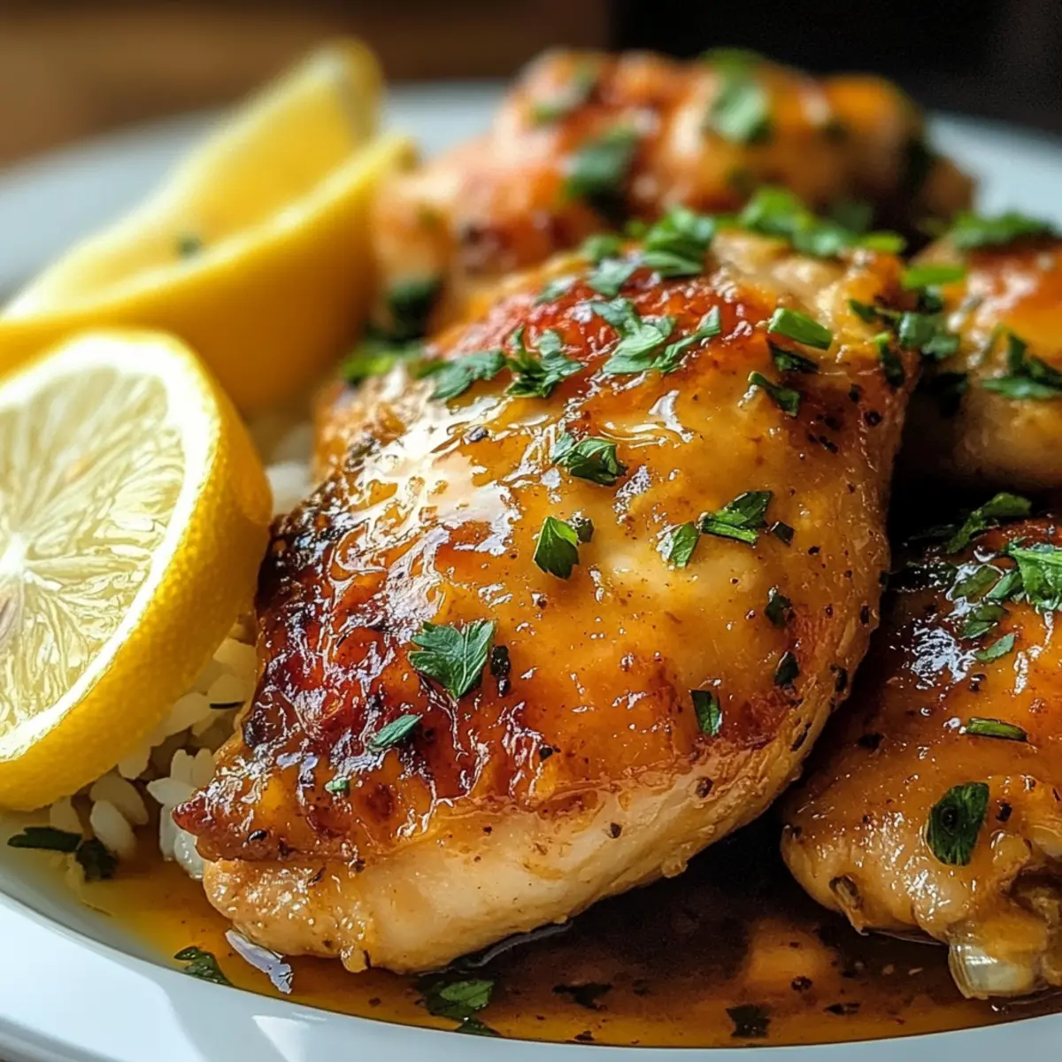 Zartes libanesisches Hähnchen mit würzigem Knoblauch-Zitronen