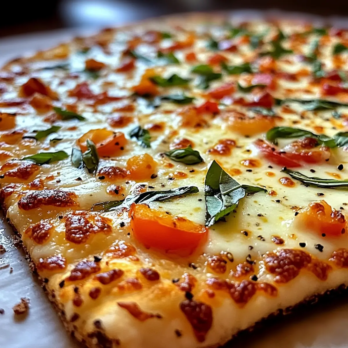 3-Zutaten Hüttenkäse Pizza ganz einfach gemacht