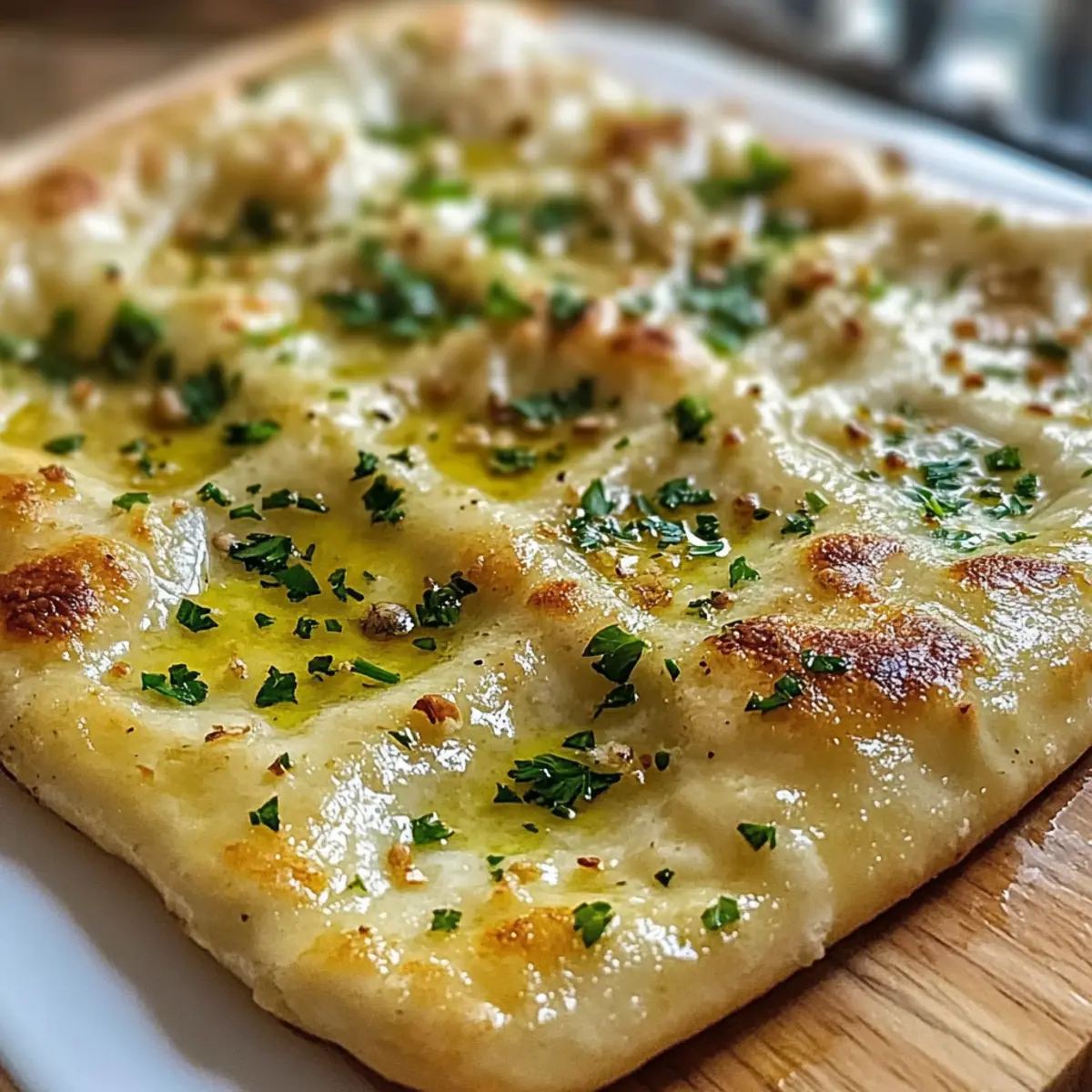 Luftfritteuse Knoblauch Fladenbrot – Einfach Genießen