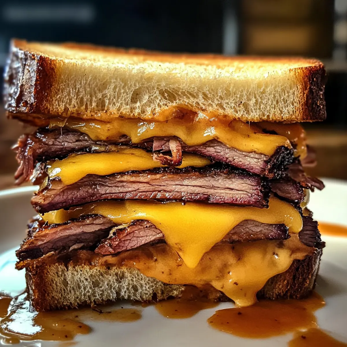 BBQ Brisket Schmelze für den ultimativen Genuss