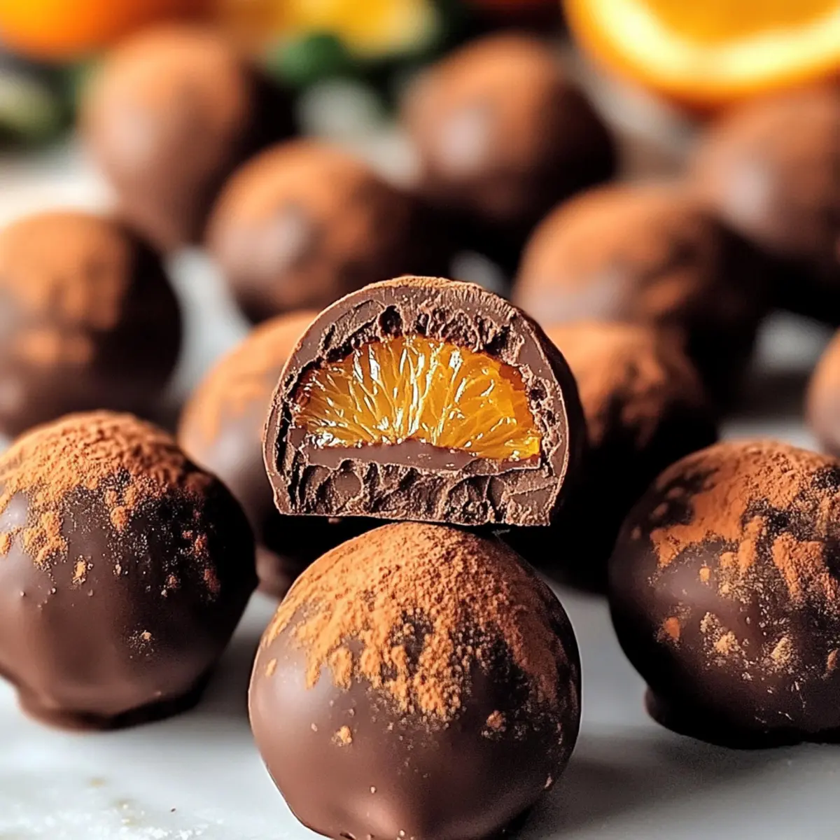 Schokoladenorange-Trüffel: Der perfekte Genuss