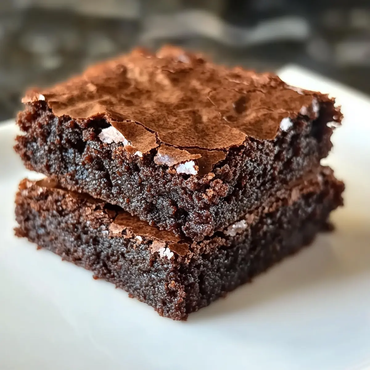 Hüttenkäse Protein Brownies für gesunde Naschkatzen
