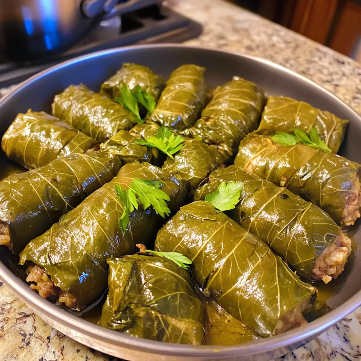 Dolmades: Die perfekten gefüllten Weinblätter