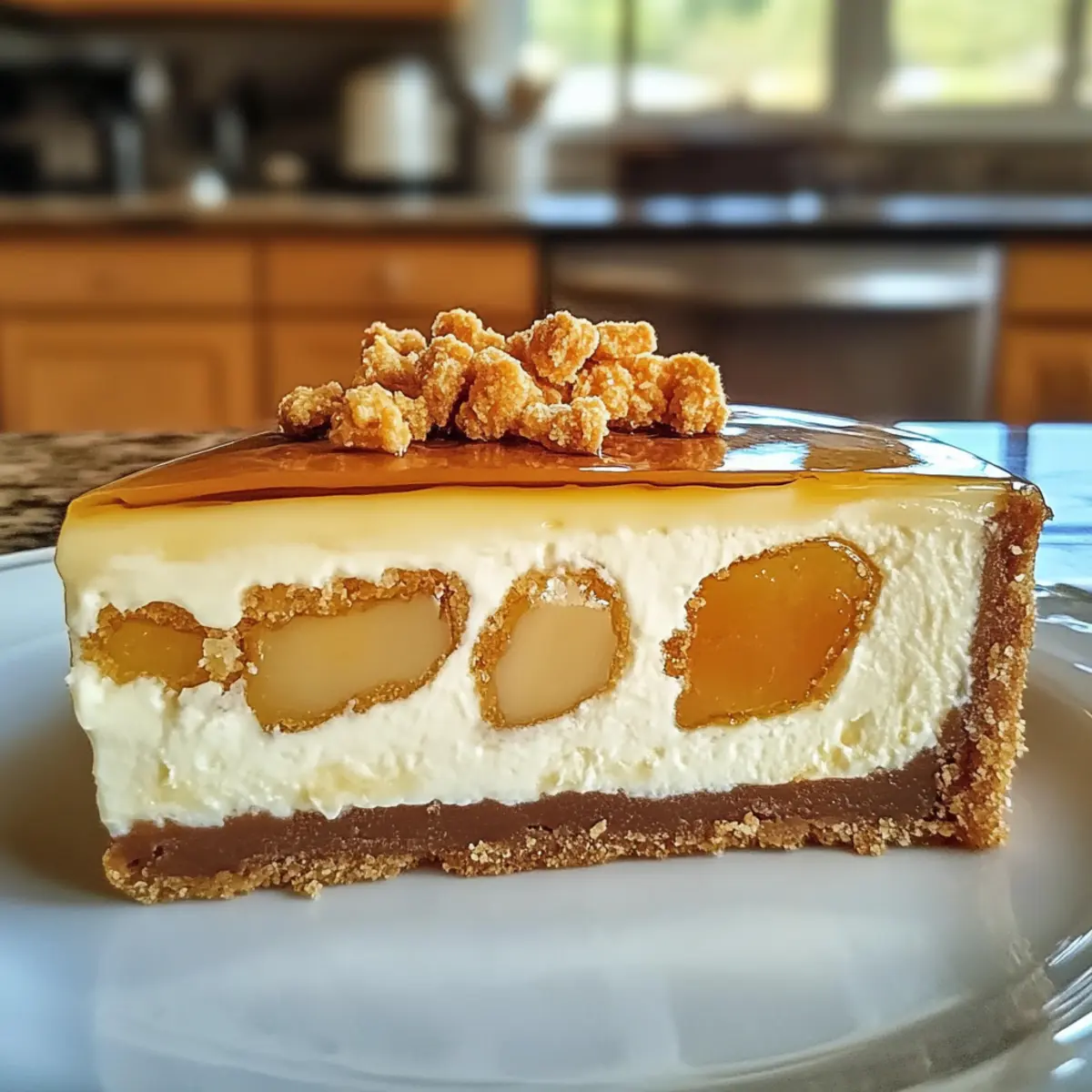 Honigwaben Käsekuchen ganz einfach zubereiten