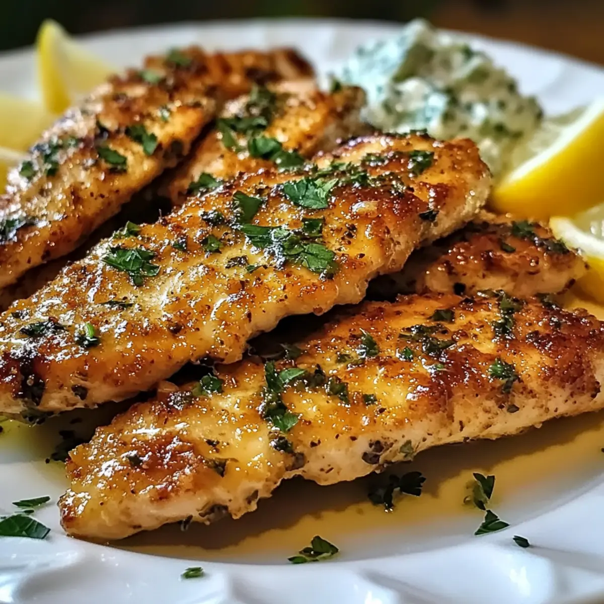 Mittelmeer-Hühnchenstreifen schnell und lecker
