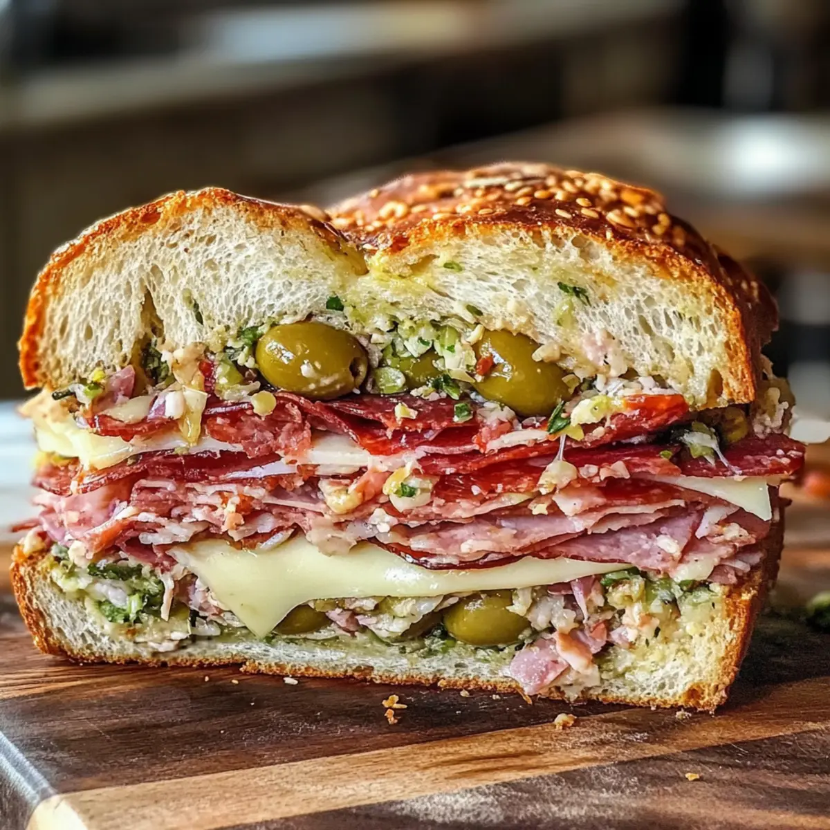 Muffuletta-Sandwich: Der Geschmack von New Orleans