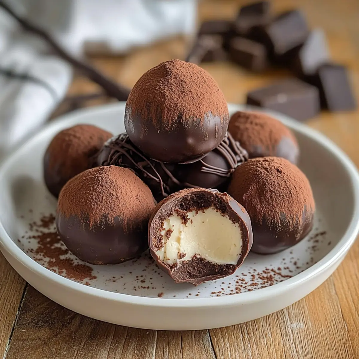 Keine Backen Tiramisu Trüffel für Festliche Anlässe