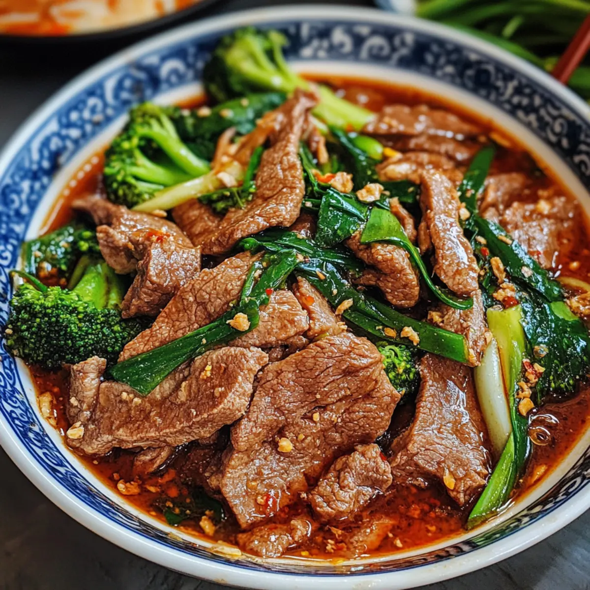 Sichuan gekocht Rindfleisch: Zart und Würzig genießen