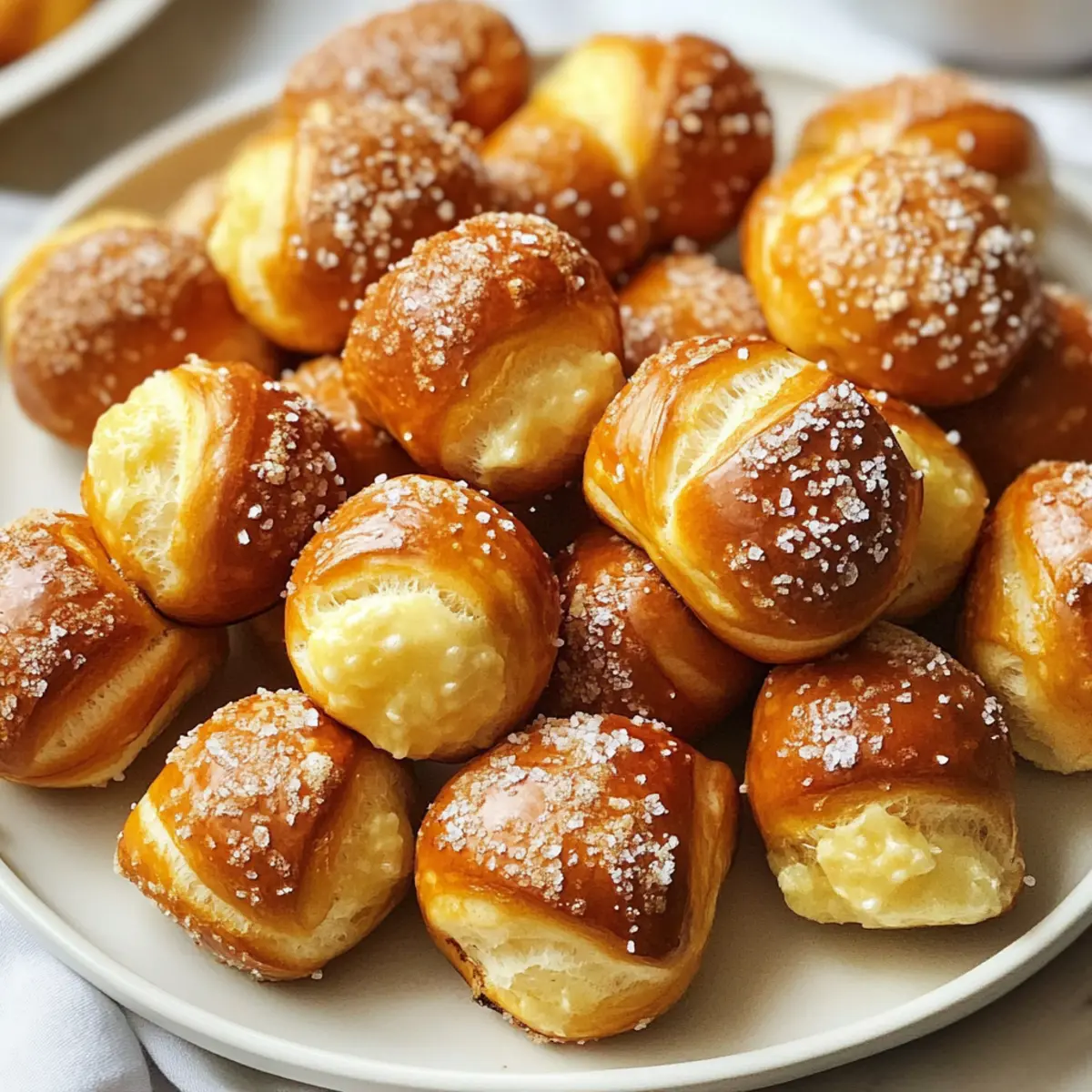 Weiche Brezelbisse für den perfekten Snackabend