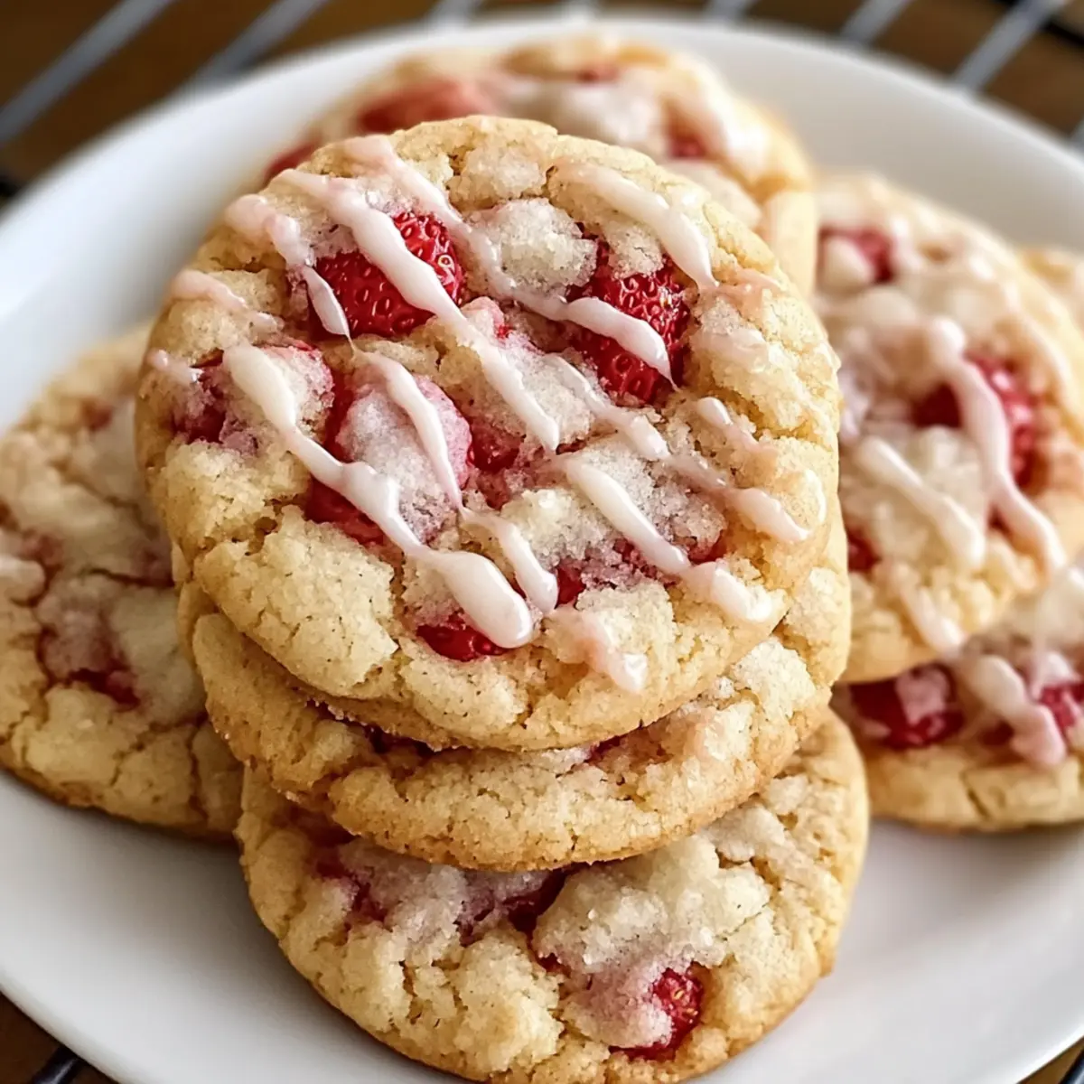 Erdbeer-Shortcake-Butterkekse einfach selbst machen
