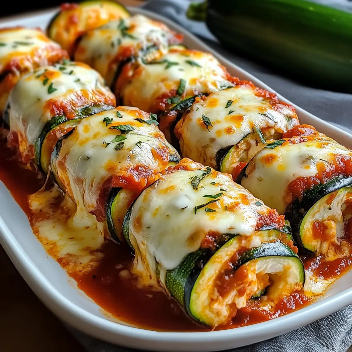 Zucchini Rollatini: Einfaches Rezept für Genuss