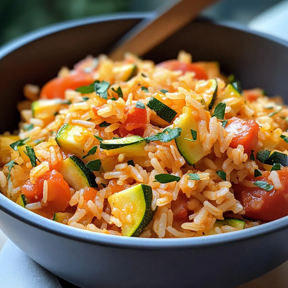 Zucchini-Tomaten-Reis: Gesund und lecker genießen