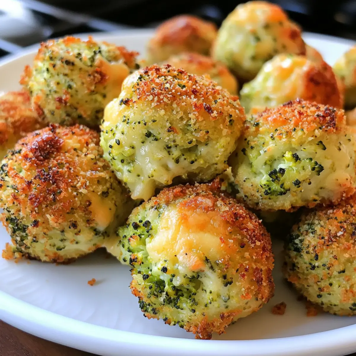 Gebackene Brokkoli-Käsebällchen: Snack mit Wow-Effekt