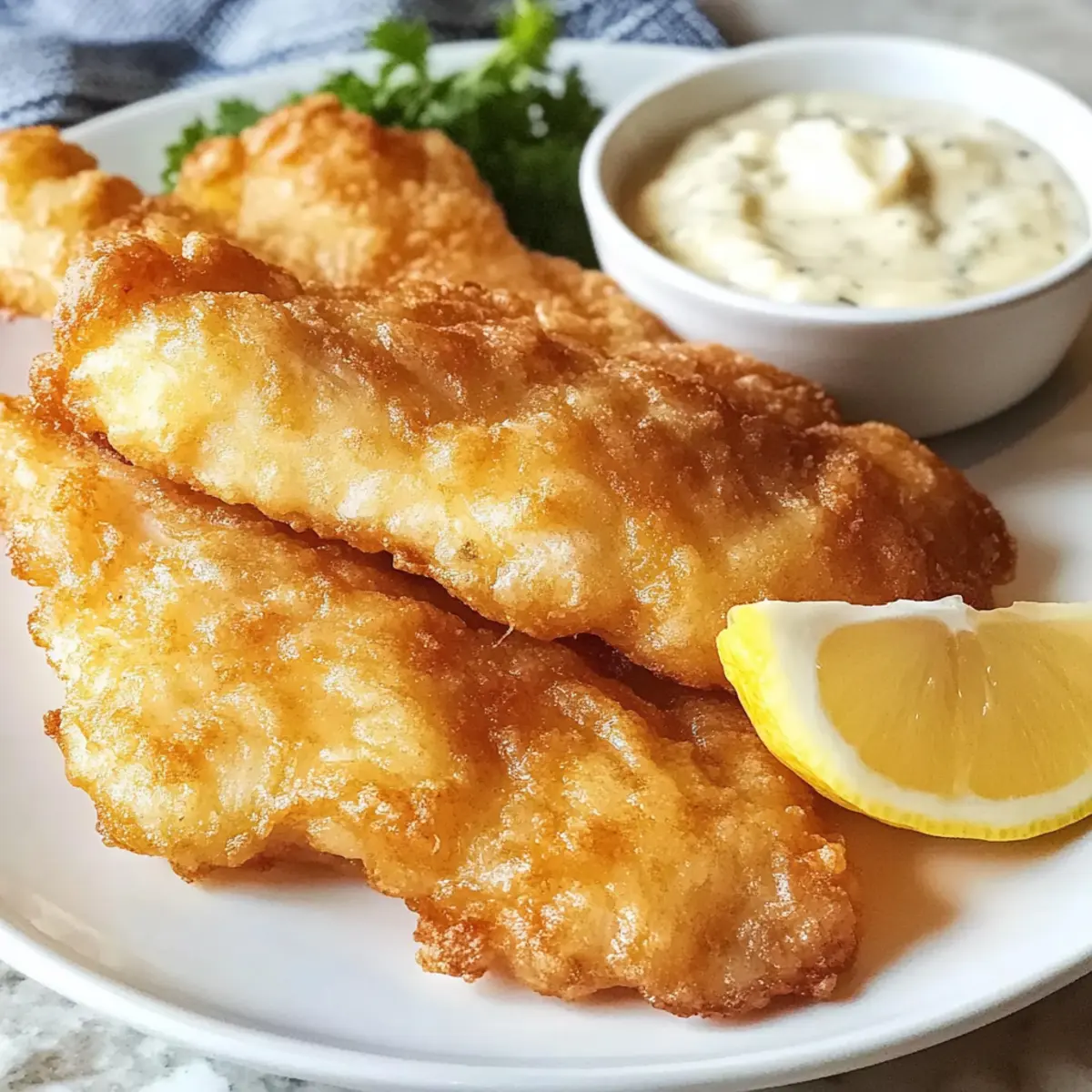 Bierteigfisch für das perfekte Dinner zuhause