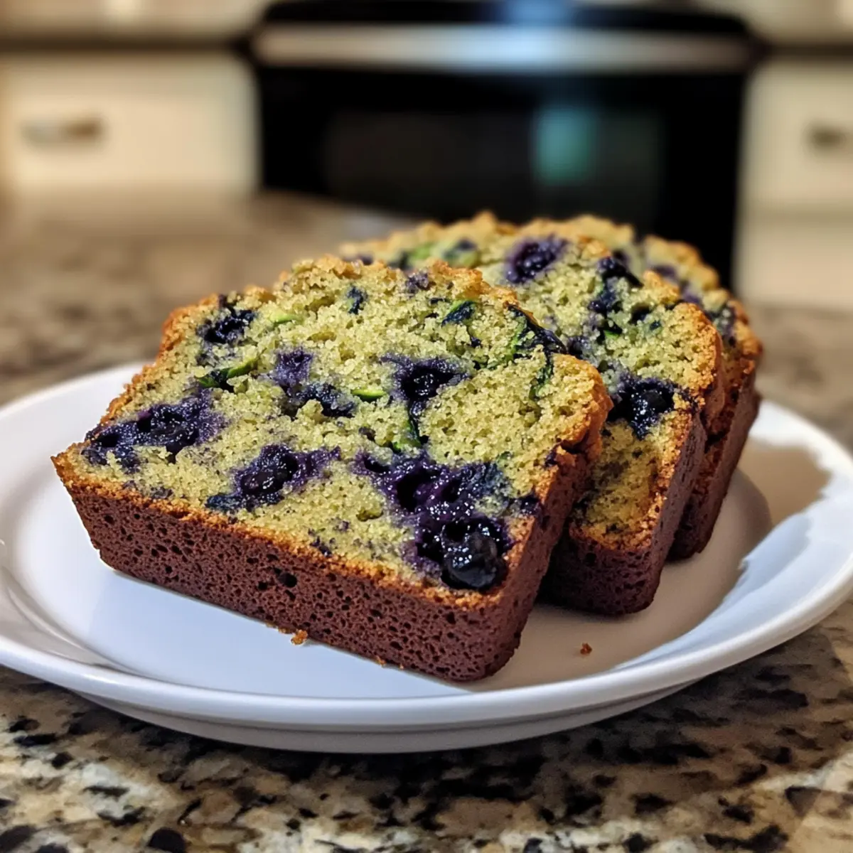 Heidelbeer-Zucchini-Brot für frische Sommermomente