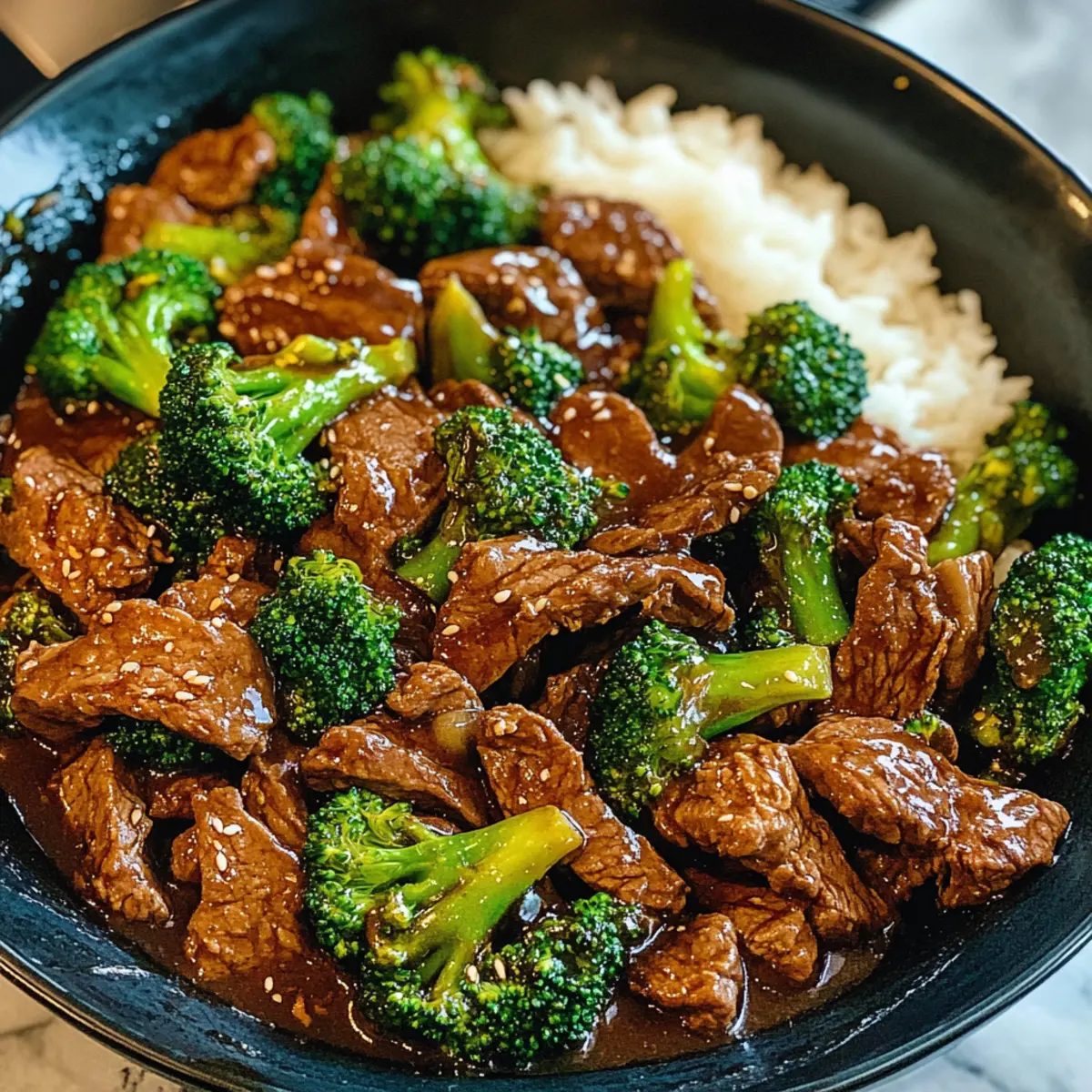 Rindfleisch und Brokkoli schnell und gesund zubereiten