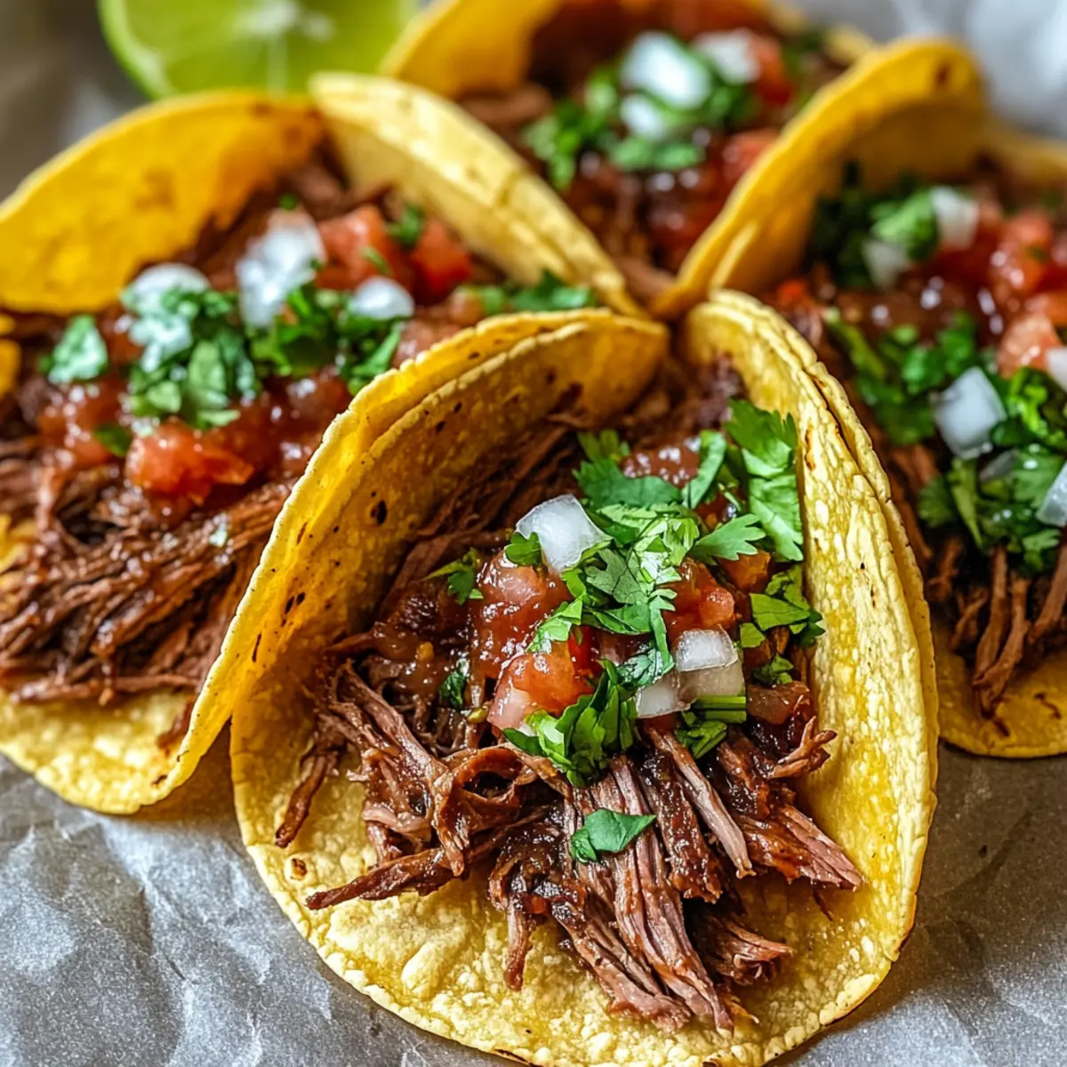 Leckere Rinderbraten Tacos für die Familie