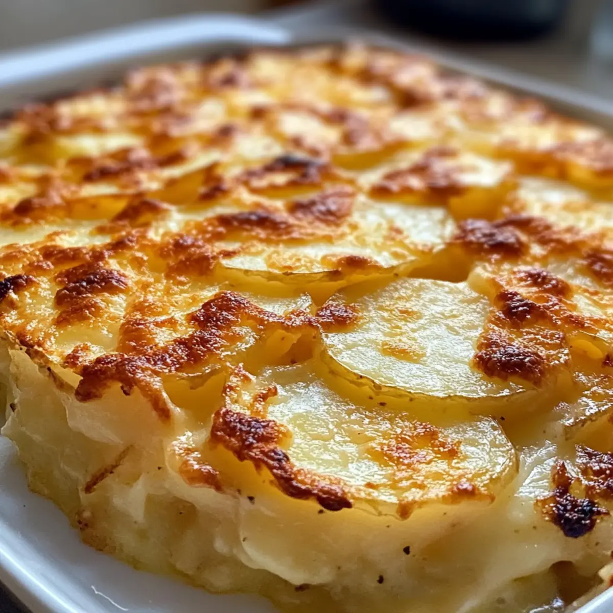 Cremiges Landkartoffelgratin für Gemütliche Abende