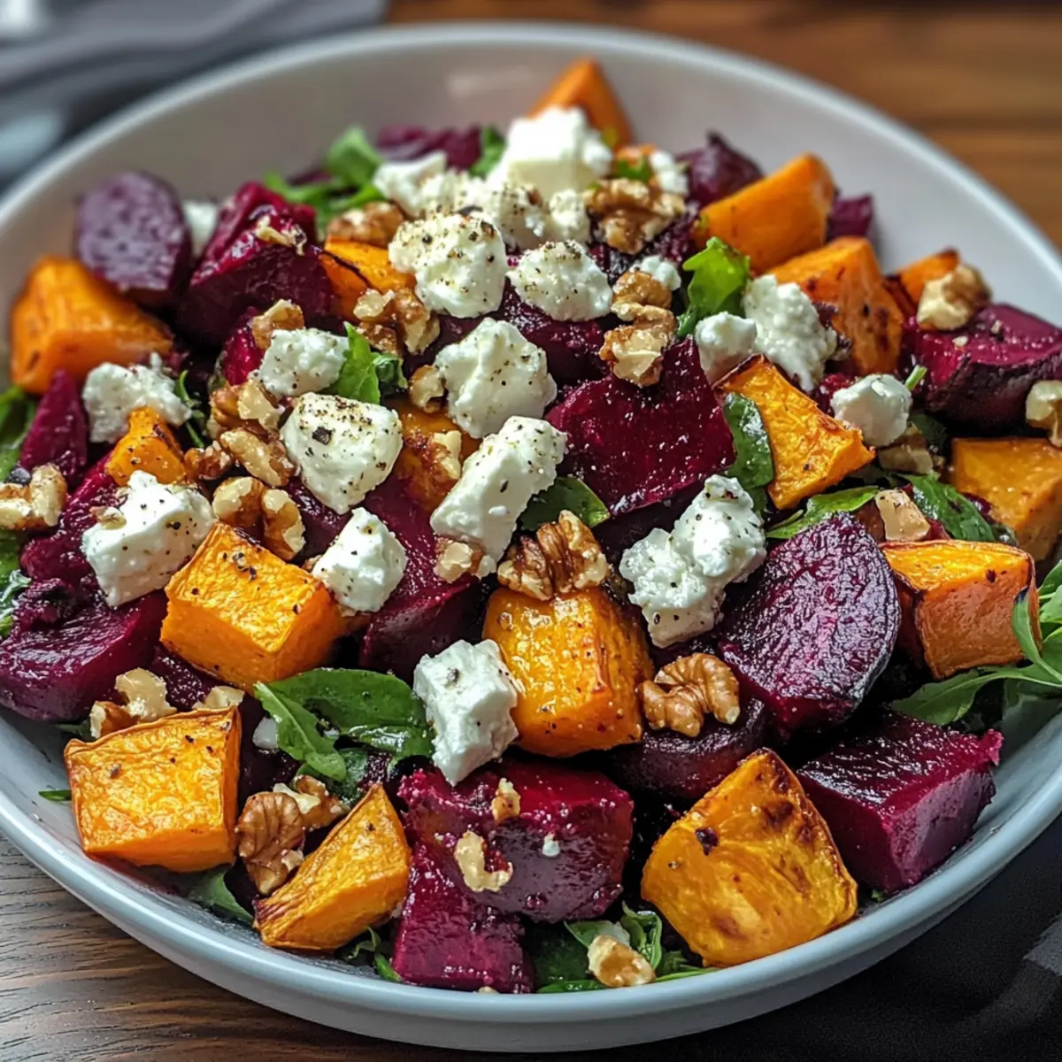 Cremater Rote-Bete-Salat mit Süßkartoffel und Feta