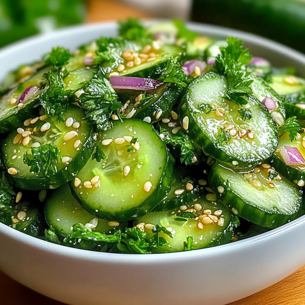 Knoblauch Gurkensalat: Frisch und Gesund Genießen