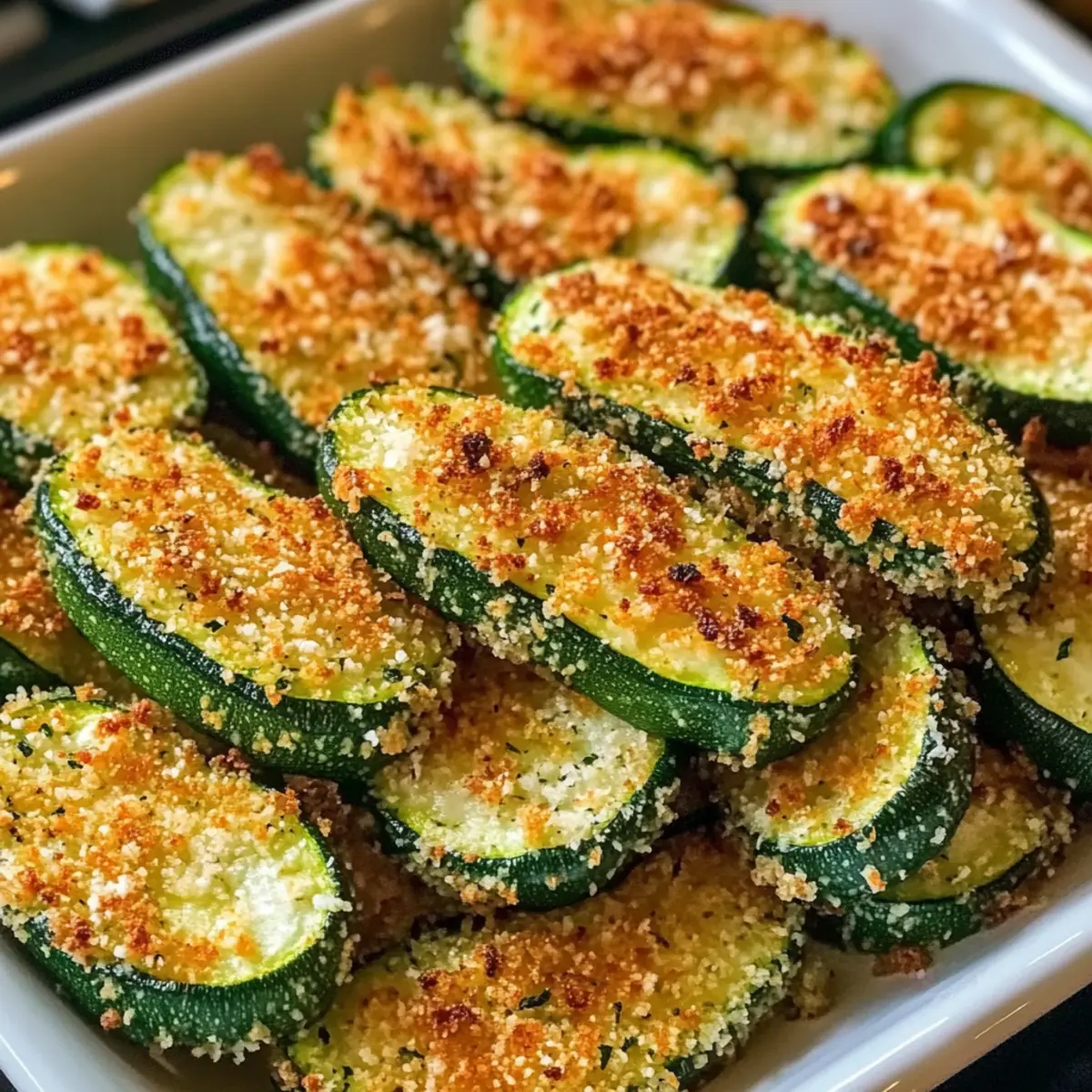 Knusprige Zucchini-Wunder für gesunde Snacks