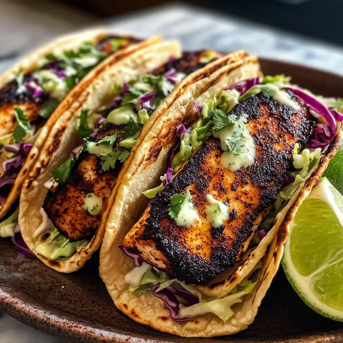 Mahi-Mahi-Tacos mit Knuspriger Krautsalat