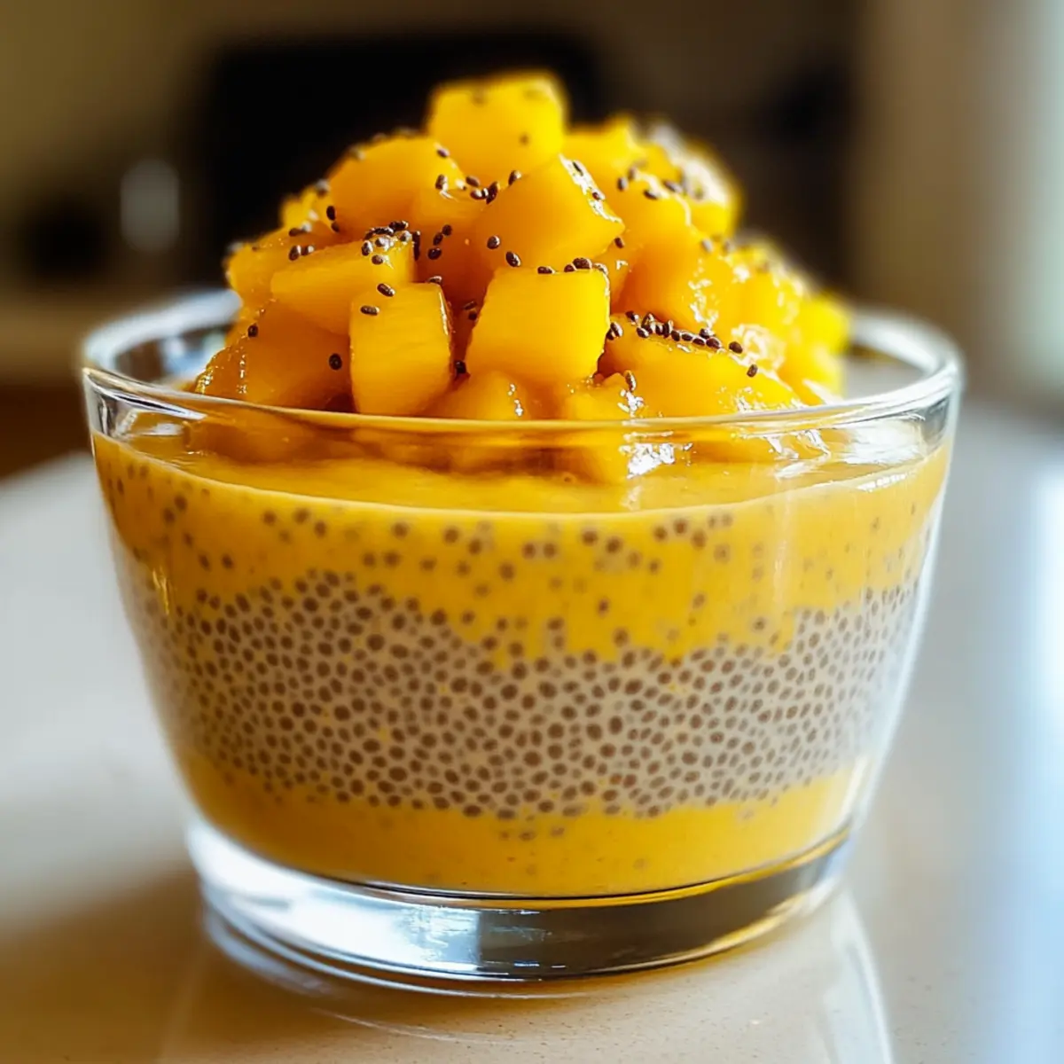 Mango Chia Pudding – Gesund und einfach genießen