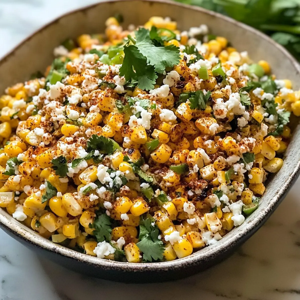 Mexikanischer Straßenmais-Salat im Handumdrehen