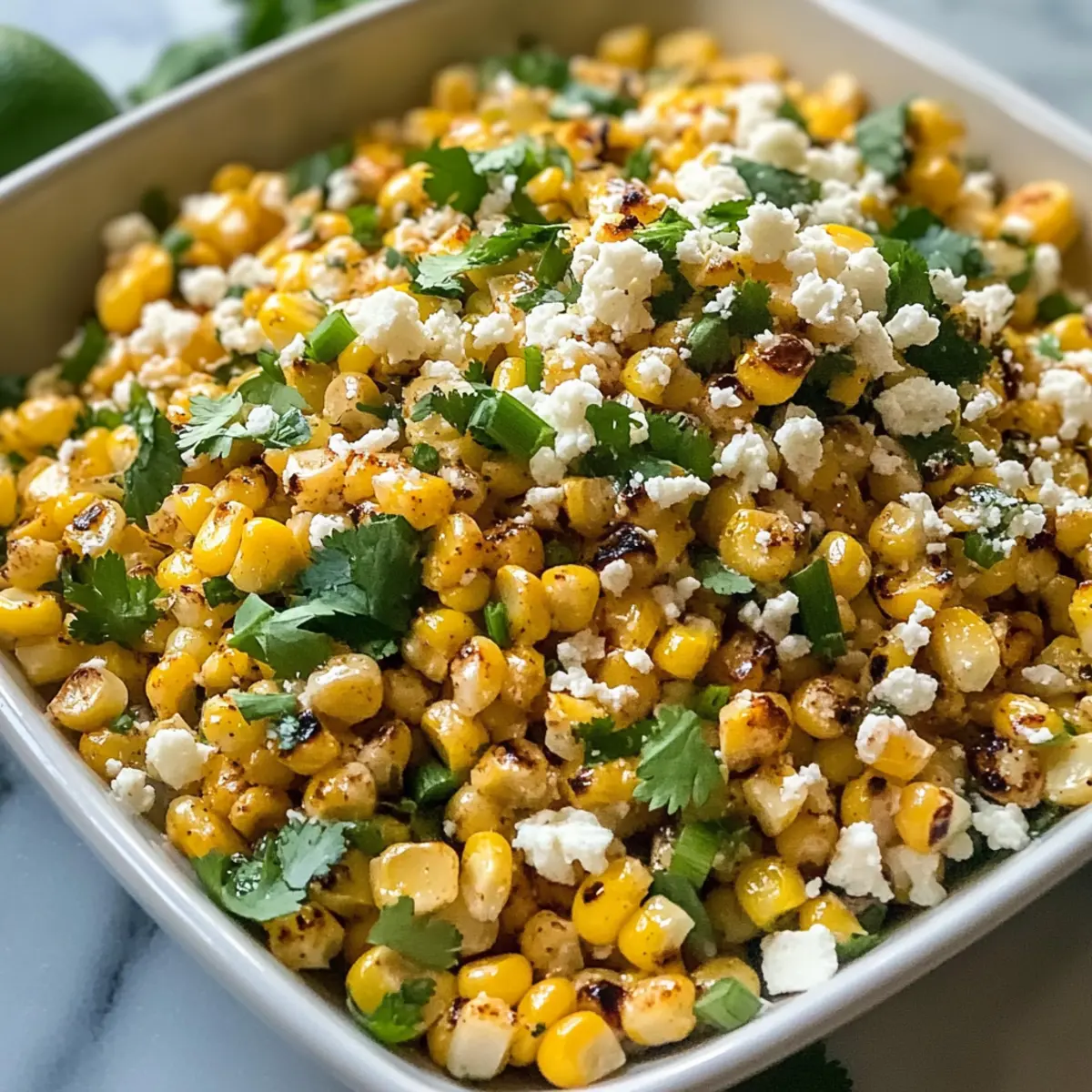 Mexikanischer Straßenmais-Salat für den perfekten Sommer