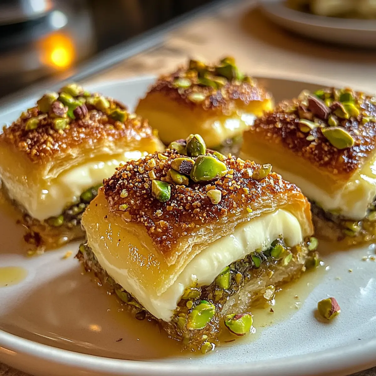 Pistazienkruste Brie Bissen für elegante Feiern