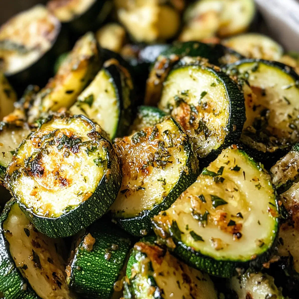Geröstete Zucchini in 20 Minuten zubereiten