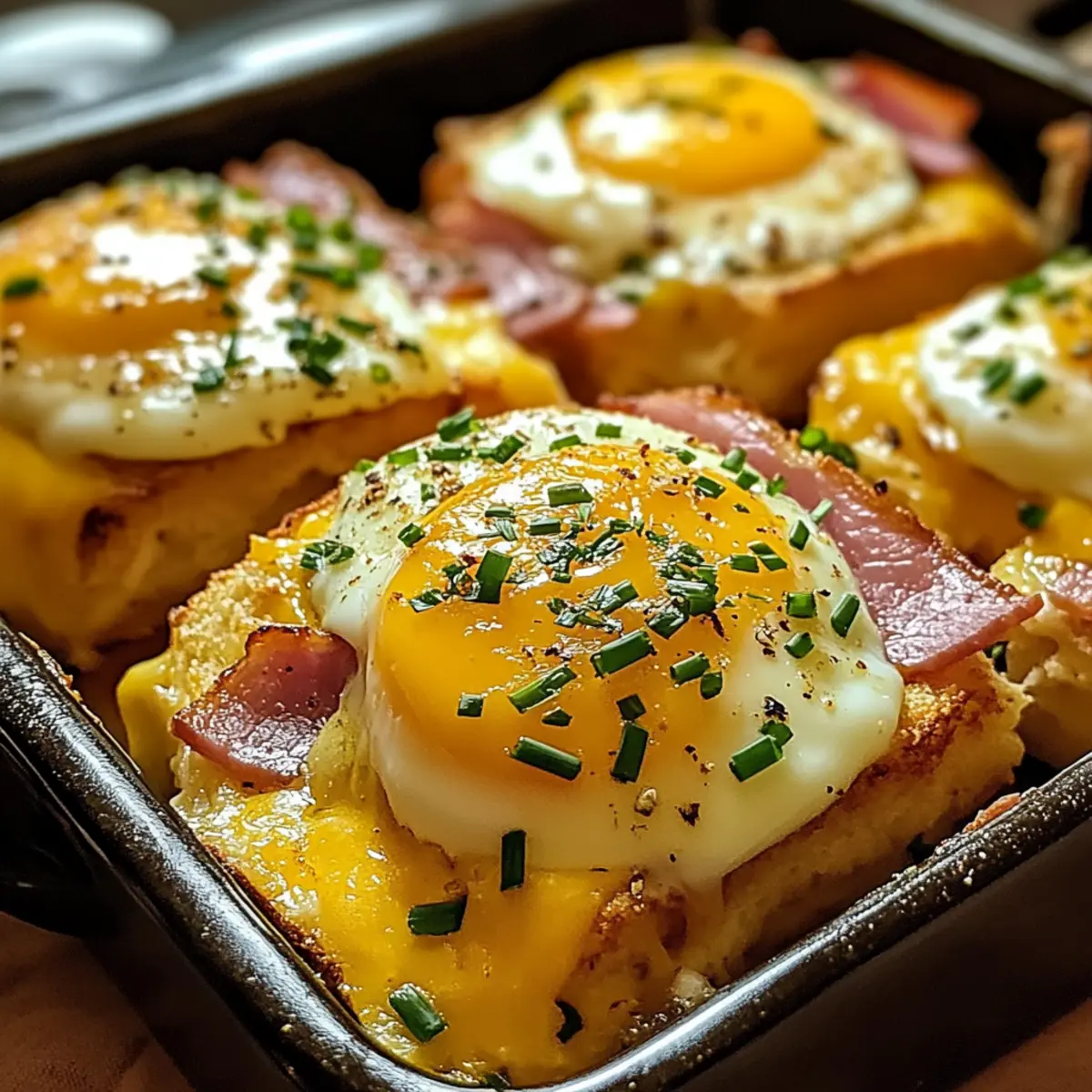 Herzhafter Eier Benedict Auflauf für dein Brunch-Glück