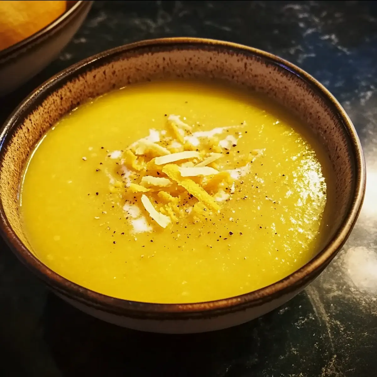 Gelbe Kürbissuppe: Schnell, einfach und lecker!