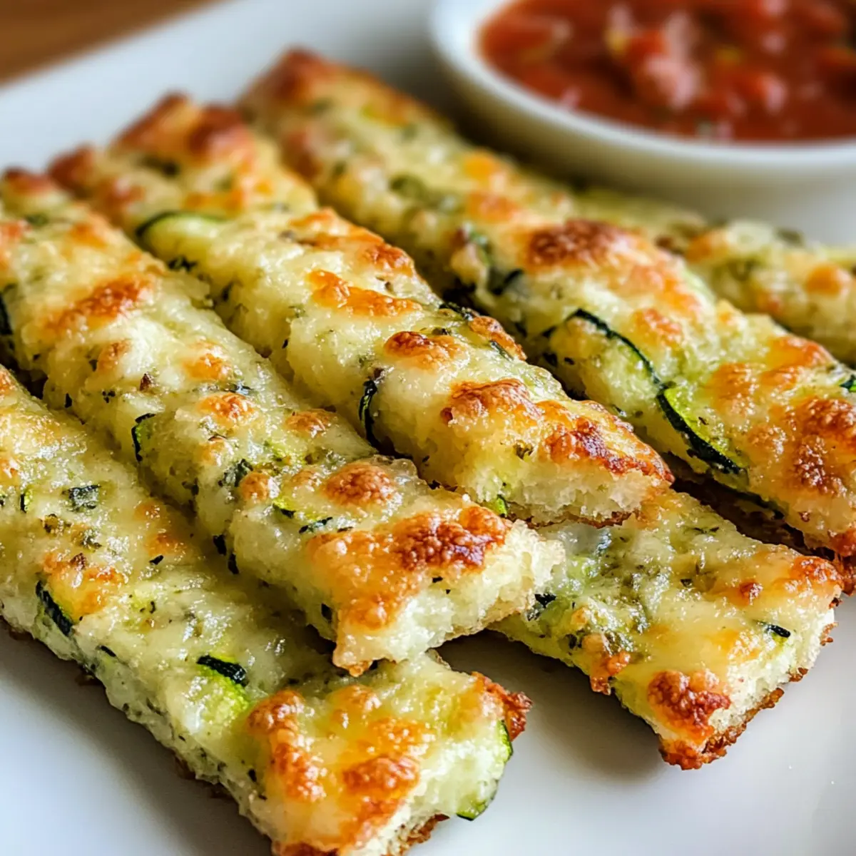 Zucchini Brotstäbchen für kleine Feinschmecker