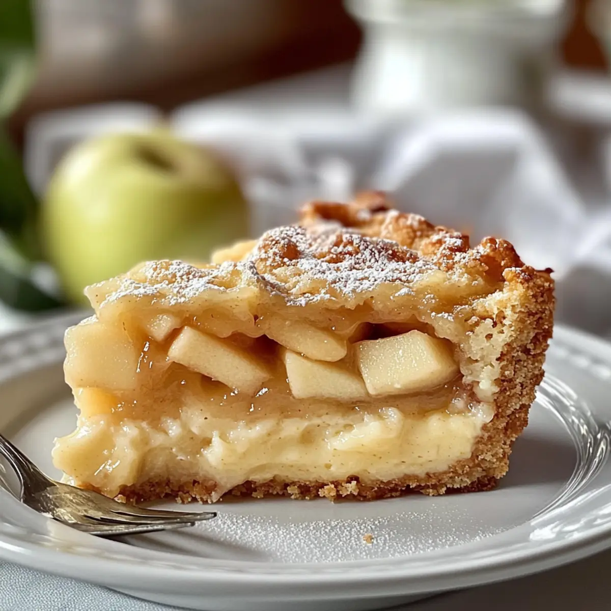 Saftiger Apfelpuddingkuchen für jede Gelegenheit