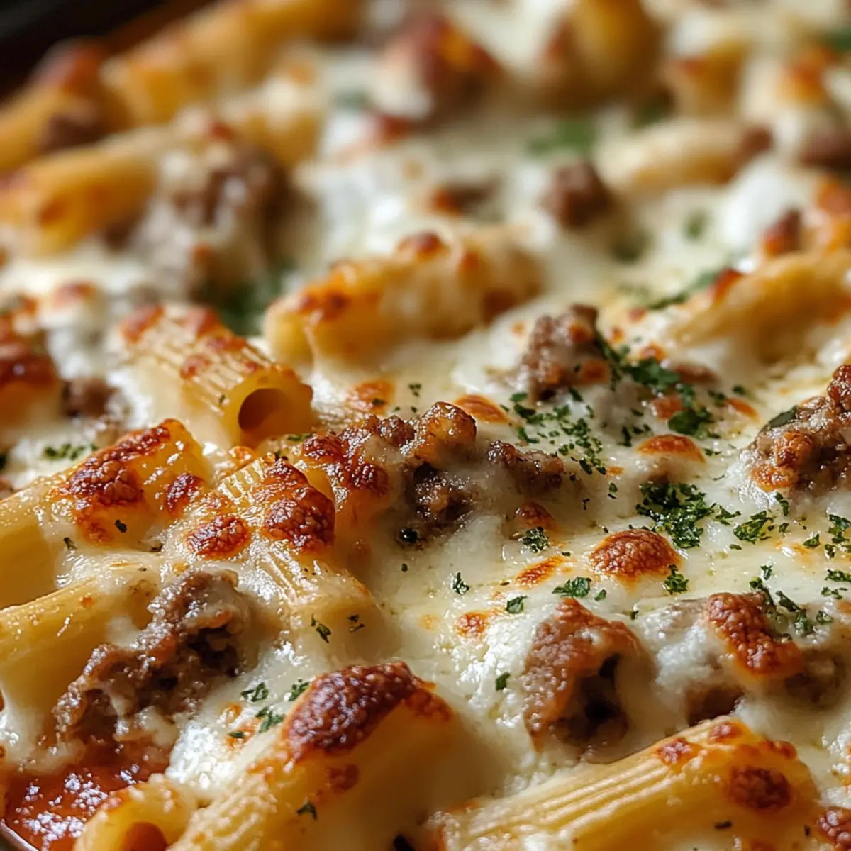 Überbackene Ziti – Ein Traum aus Pasta und Käse