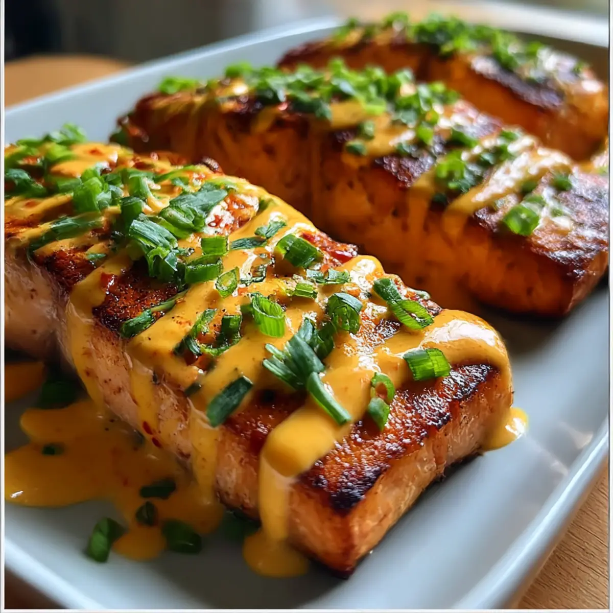 Schneller Bang Bang Lachs in 15 Minuten