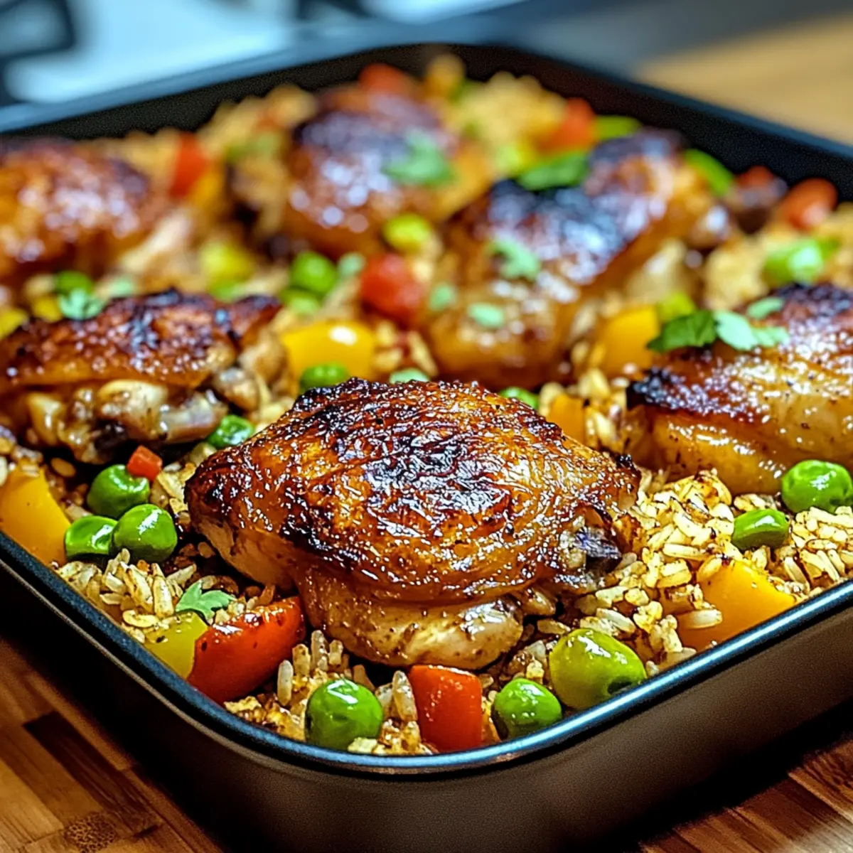 Karibisches Huhn und Reis für den perfekten Abend