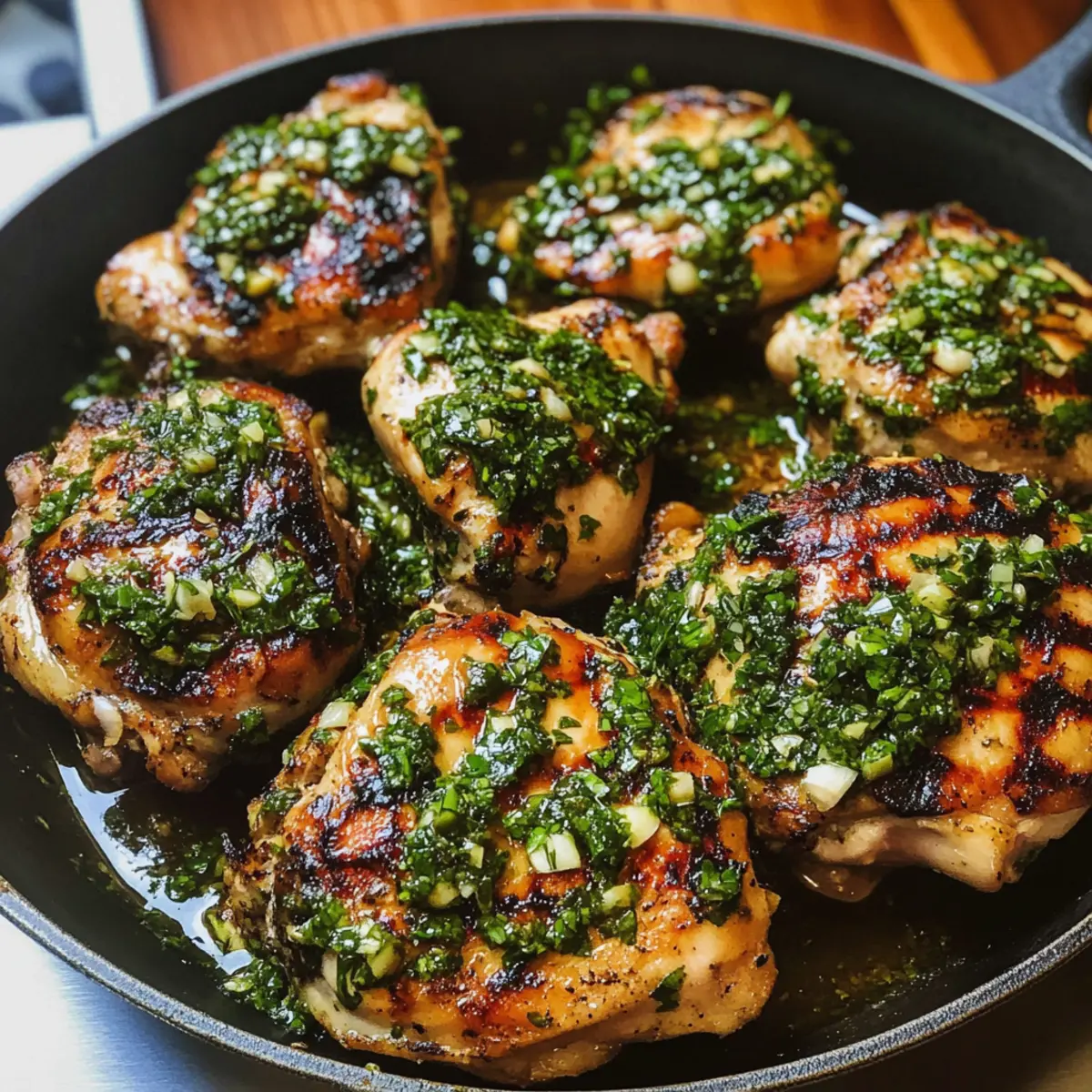 Leckeres Chimichurri-Hühnchen für deinen Grillabend