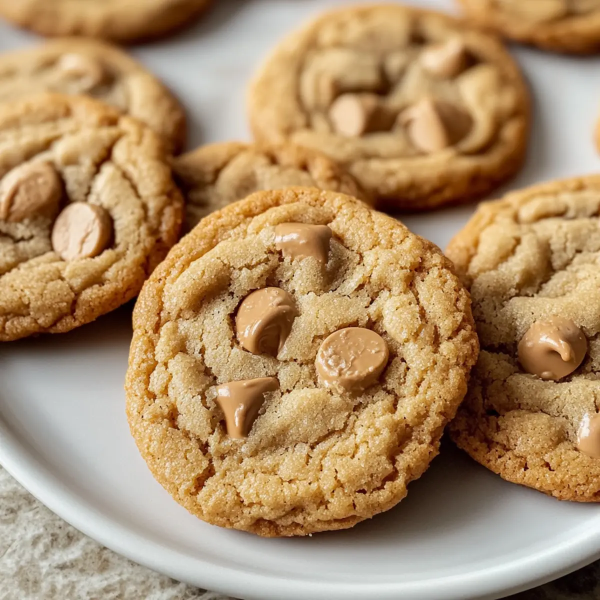 Nachahmung Nestle Toll House Erdnussbutterkekse lecker