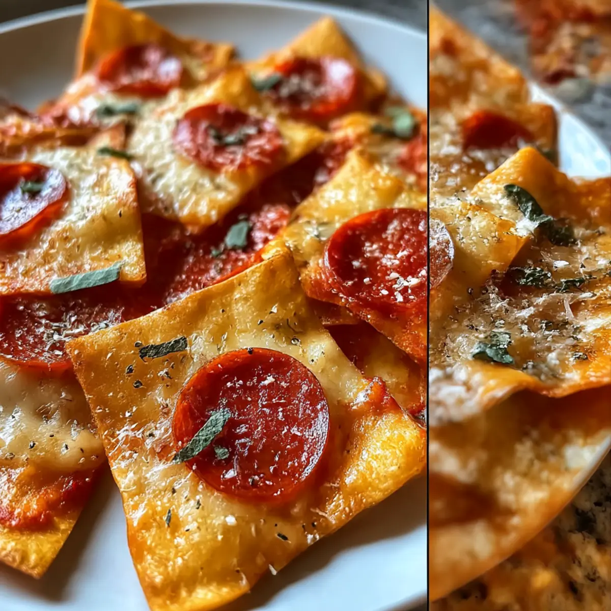 Crispy Pizza Chips: Der perfekte Snack für jeden Anlass