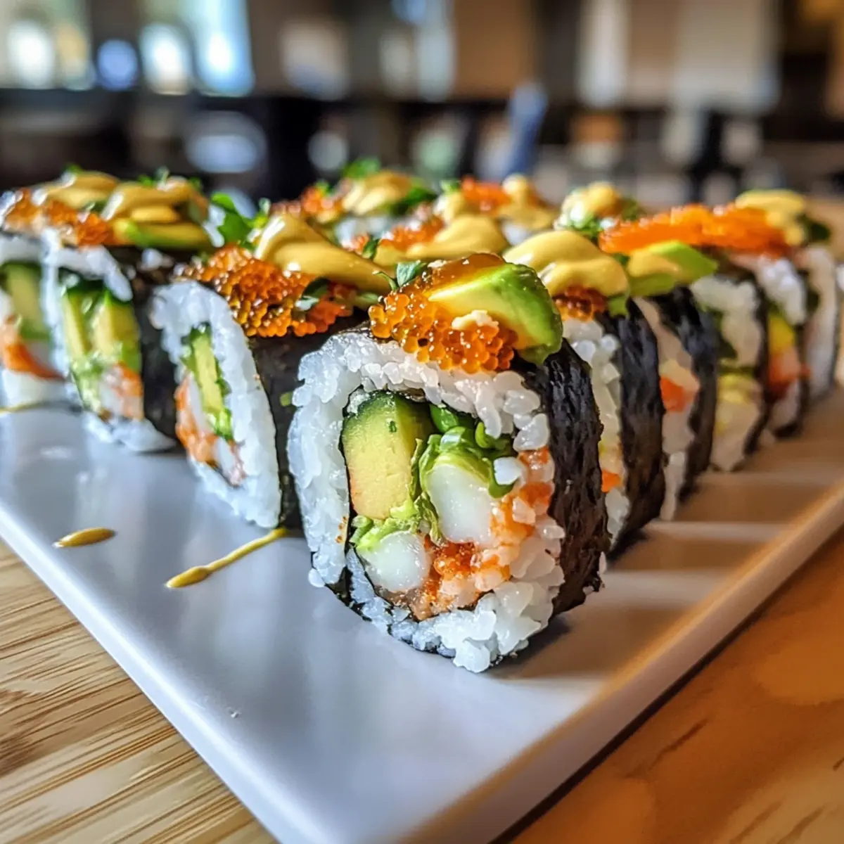 Drachenrollen: Leckeres Sushi in 30 Minuten