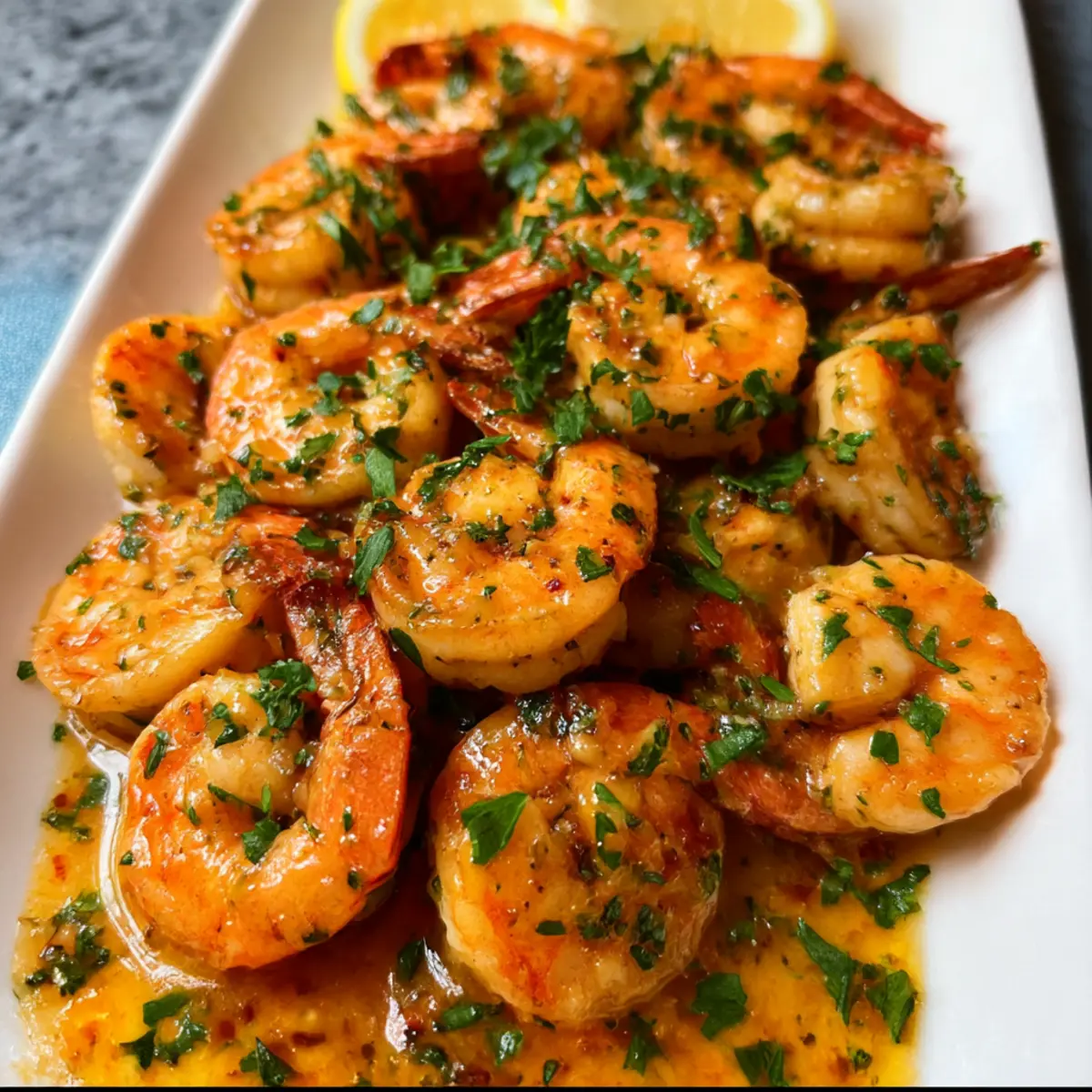 Knoblauch Garnelen in 20 Minuten zubereiten