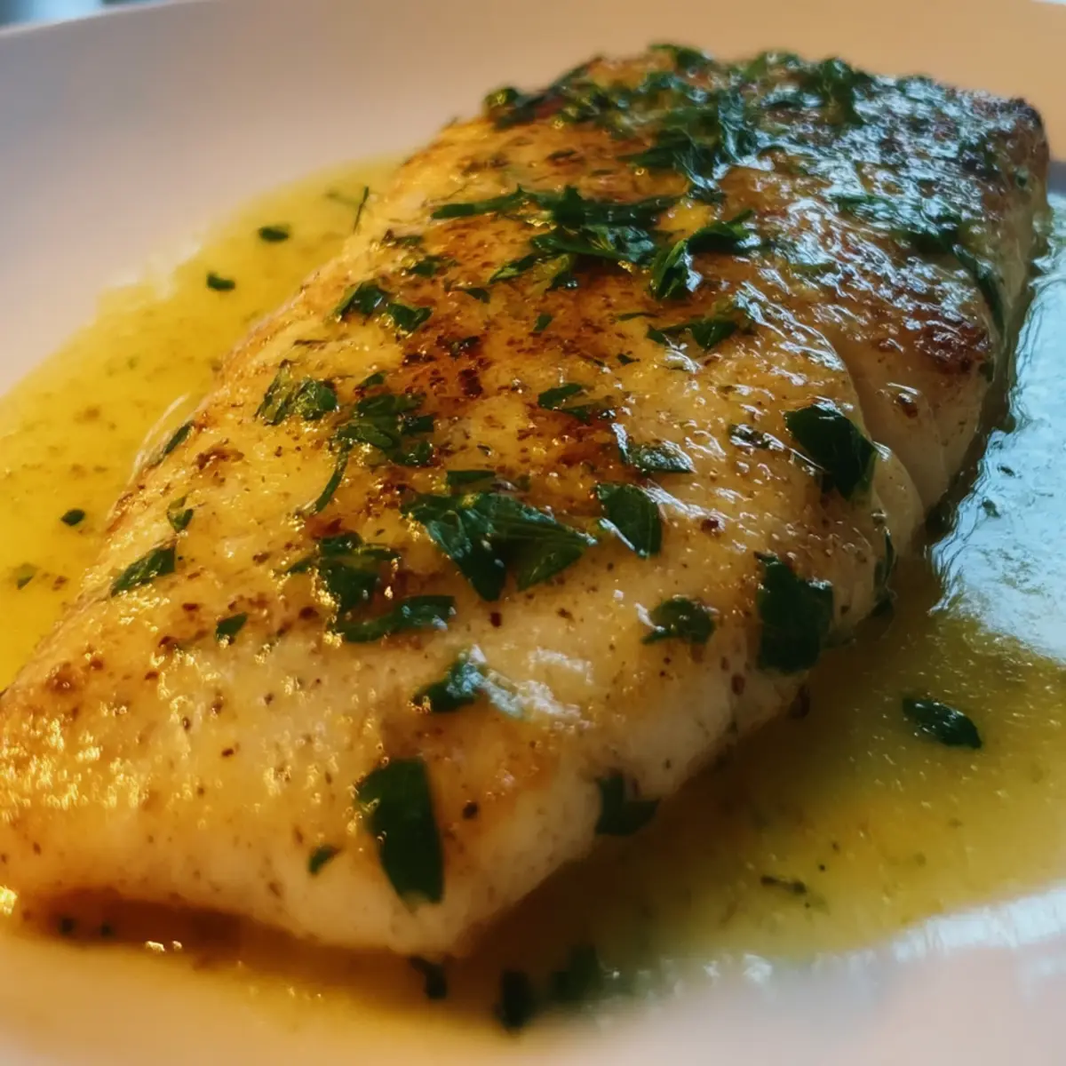 Zitronenbutterfischfilet: Ein schneller Genuss für Feinschmecker