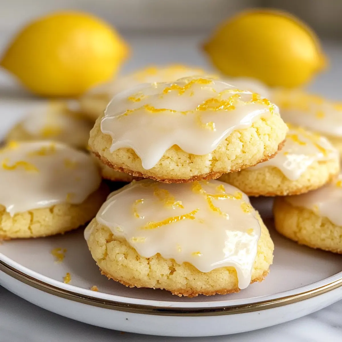 Zitronen Ricotta Kekse – Frisch, Fluffig und Lecker